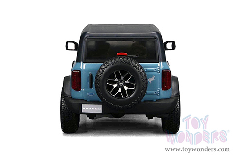 Showcasts® Collectibles - Ford Bronco Badlands (2021, 1/24 scale diecast model car, Area 51 Blue) 38530BU MAP: $22.99