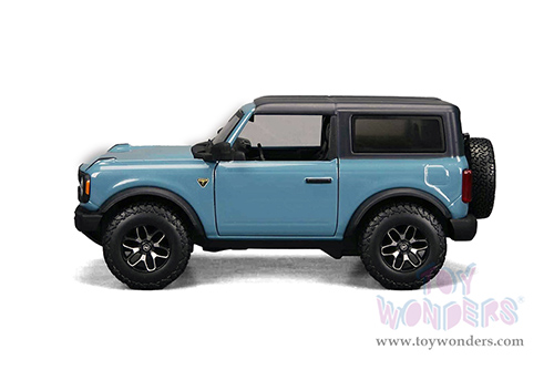 Showcasts® Collectibles - Ford Bronco Badlands (2021, 1/24 scale diecast model car, Area 51 Blue) 38530BU MAP: $22.99