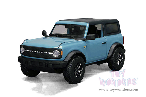 Showcasts® Collectibles - Ford Bronco Badlands (2021, 1/24 scale diecast model car, Area 51 Blue) 38530BU MAP: $22.99