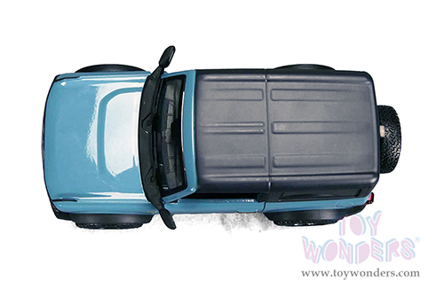 Showcasts® Collectibles - Ford Bronco Badlands (2021, 1/24 scale diecast model car, Area 51 Blue) 38530BU MAP: $22.99