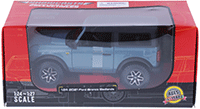 Showcasts® Collectibles - Ford Bronco Badlands (2021, 1/24 scale diecast model car, Area 51 Blue) 38530BU MAP: $22.99