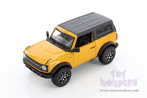 Showcasts® Collectibles - 2021 Ford Bronco Badlands (2021, 1/25 scale diecast model car, Orange) 38530OR MAP: $22.99