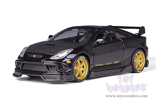 Maisto Design - Tokio Mod | Toyota Celica GT-S (1/24 scale diecast model car, Black) 38544BK