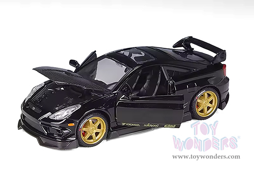Maisto Design - Tokio Mod | Toyota Celica GT-S (1/24 scale diecast model car, Black) 38544BK