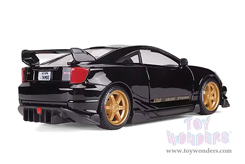 Maisto Design - Tokio Mod | Toyota Celica GT-S (1/24 scale diecast model car, Black) 38544BK