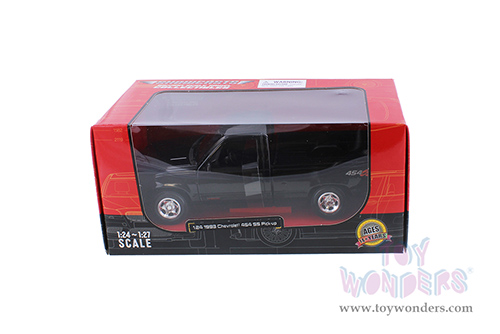 Showcasts® Collectibles - Chevrolet® 454 SS Pickup Truck (1993, 1/24 scale die cast model car, Black) 38901BK MAP: $22.99