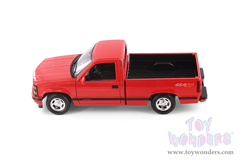 Showcasts® Collectibles - Chevrolet® 454 SS Pickup Truck (1993, 1/24 scale die cast model car, Red) 38901R MAP: $22.99