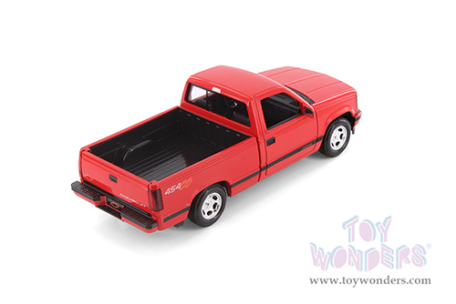 Showcasts® Collectibles - Chevrolet® 454 SS Pickup Truck (1993, 1/24 scale die cast model car, Red) 38901R MAP: $22.99