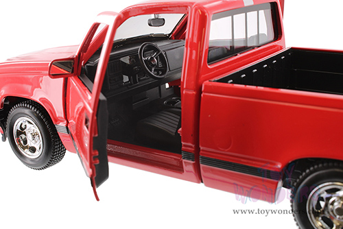 Showcasts® Collectibles - Chevrolet® 454 SS Pickup Truck (1993, 1/24 scale die cast model car, Red) 38901R MAP: $22.99