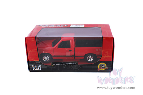 Showcasts® Collectibles - Chevrolet® 454 SS Pickup Truck (1993, 1/24 scale die cast model car, Red) 38901R MAP: $22.99
