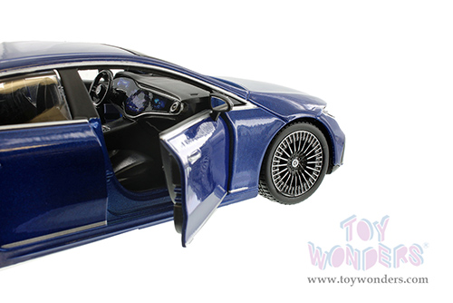 Showcasts® Collectibles - Mercedes-EQ Sedan (2022, 1/27 scale die cast model car, Blue) 38902BU MAP: $22.99