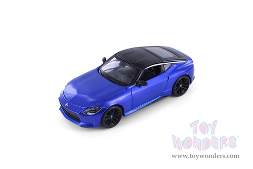 Showcasts® Collectibles - Nissan Z (2023, 1/24 scale die cast model car, Blue) 38904BU MAP: $22.99
