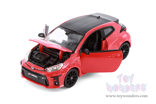 Showcasts® Collectibles - Toyota GR Yaris (2021, 1/24 scale die cast model car, Red) 38909R MAP: $22.99