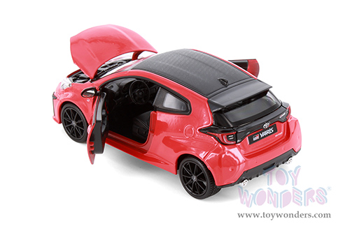 Showcasts® Collectibles - Toyota GR Yaris (2021, 1/24 scale die cast model car, Red) 38909R MAP: $22.99