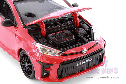 Showcasts® Collectibles - Toyota GR Yaris (2021, 1/24 scale die cast model car, Red) 38909R MAP: $22.99