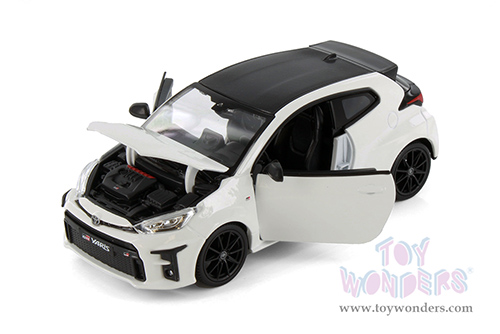 Showcasts® Collectibles - Toyota GR Yaris (2021, 1/24 scale die cast model car, White) 38909WT MAP: $22.99