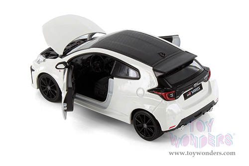 Showcasts® Collectibles - Toyota GR Yaris (2021, 1/24 scale die cast model car, White) 38909WT MAP: $22.99