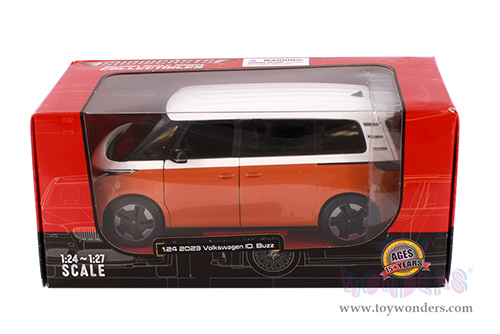 Showcasts® Collectibles - Volkswagen ID. Buzz (2023, 1/24 scale diecast model car, Orange) 38914OR MAP: $19.99