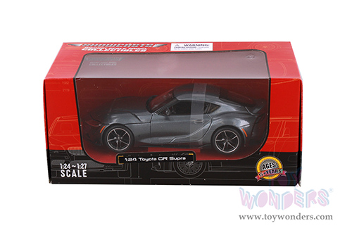 Showcasts® Collectibles - Toyota GR Supra (2022, 1/24 scale die cast model car, Gray) 38917GY MAP: $22.99