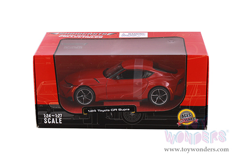 Showcasts® Collectibles - Toyota GR Supra (2022, 1/24 scale die cast model car, Red) 38917R MAP: $22.99