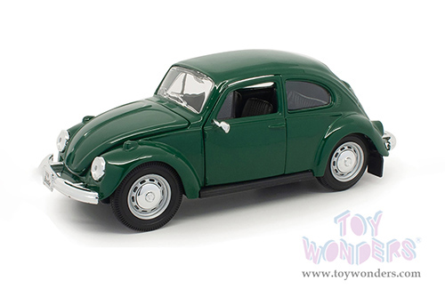 Showcasts® Collectibles - Volkswagen Beetle Hardtop (1973, 1/24 scale diecast model car, Green) 38926GN MAP: $22.99