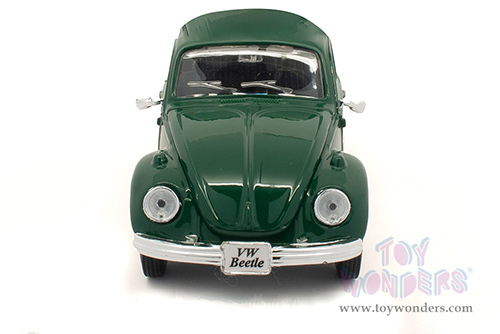 Showcasts® Collectibles - Volkswagen Beetle Hardtop (1973, 1/24 scale diecast model car, Green) 38926GN MAP: $22.99