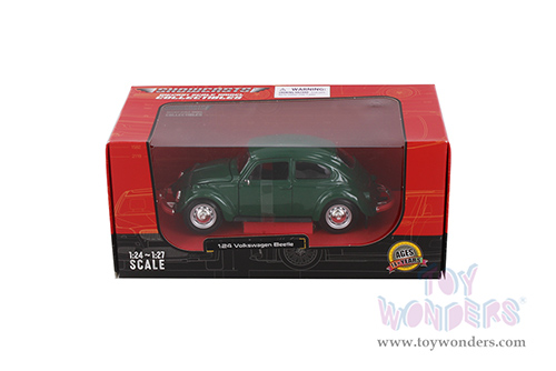 Showcasts® Collectibles - Volkswagen Beetle Hardtop (1973, 1/24 scale diecast model car, Green) 38926GN MAP: $22.99