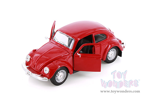 Showcasts® Collectibles - Volkswagen Beetle Hardtop (1973, 1/24 scale diecast model car, Red) 38926R MAP: $22.99