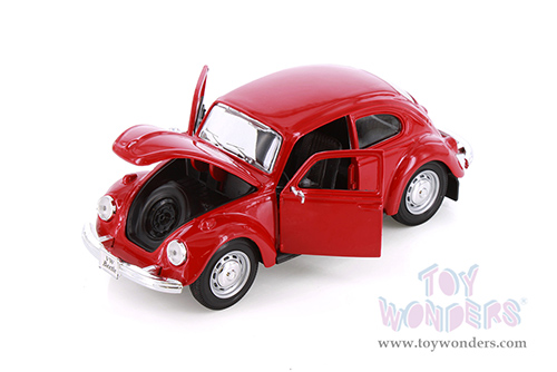 Showcasts® Collectibles - Volkswagen Beetle Hardtop (1973, 1/24 scale diecast model car, Red) 38926R MAP: $22.99