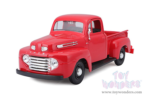 Showcasts® Collectibles - Ford F-1 Pickup Truck (1948, 1/25 scale diecast model car, Red) 38935R MAP: $22.99