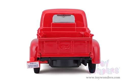 Showcasts® Collectibles - Ford F-1 Pickup Truck (1948, 1/25 scale diecast model car, Red) 38935R MAP: $22.99