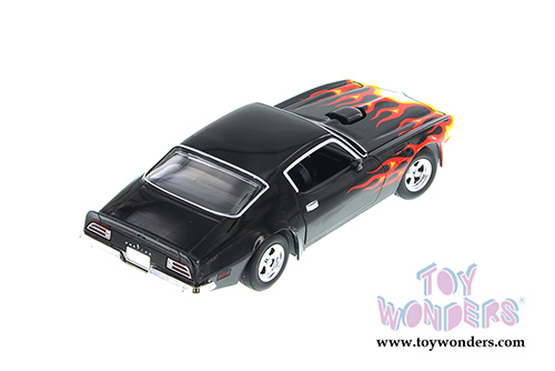 Tomy ERTL - Pontiac Firebird w/ Flames Hard Top (1970, 1/24 scale diecast model car, Black) 39577A