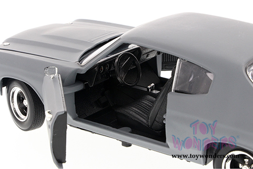 RC2 Johnny Lightning Fast & Furious - Chevy Chevelle SS Hardtop (1970, 1:18, Primer Gray) 39579GY