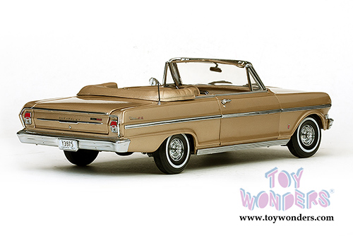Sun Star USA - Chevrolet Nova Open Convertible (1963, 1/18 scale diecast model car, Saddle Tan) 3975