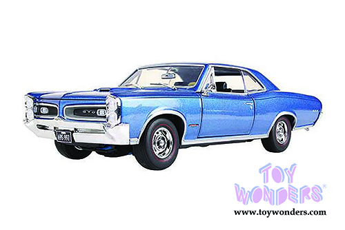 First Gear - Pontiac GTO (1966, 1/25 scale diecast model car, Blue) 40-0348