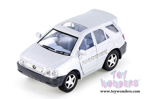 4008D Kinsmart Toyota Harrier Silver Diecast Model Car