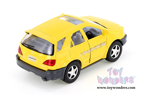 4008D Kinsmart Toyota Harrier Yellow Diecast Model Car