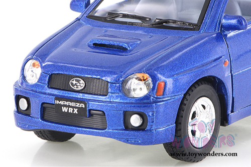 4015D Kinsmart 2002 Subaru Impreza WRX Sedan Diecast Model Car