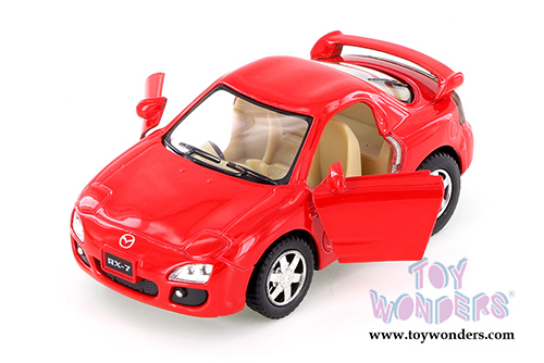 4018D Kinsmart Mazda RX-7 Red Diecast Model Car