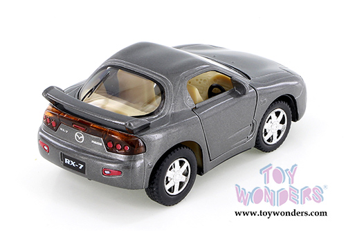 4018D Kinsmart Mazda RX-7 Gray Diecast Model Car