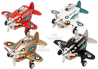 Sky Shark Airplane (3.5" die cast model, Asstd.) 402D