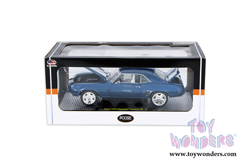 Castline M2 Machines FOOSE Design - Chevy Camaro RS Hard Top (1969, 1/24 scale diecast model car, Blue) 40300/52A