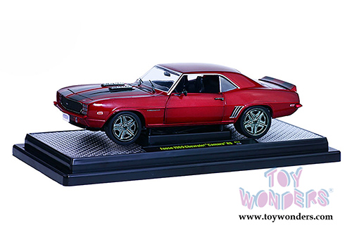 Castline M2 Machines FOOSE Design - Chevy Camaro RS Hard Top (1969, 1/24 scale diecast model car, Red) 40300/52B