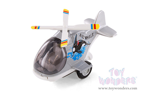 Air Whale Helicopters (5" diecast model, Asstd.) 408D
