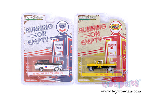 Greenlight - Running On Empty Series 6 (1/64 scale diecast model car, Asstd.) 41060/6
