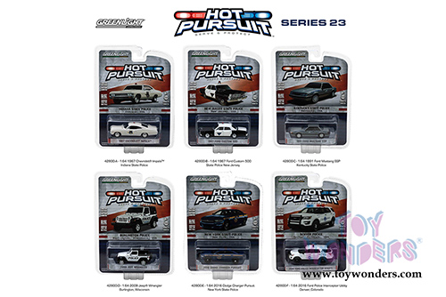 Greenlight - Hot Pursuit Series 23 (1/64 scale diecast model car, Asstd.) 42800/48
