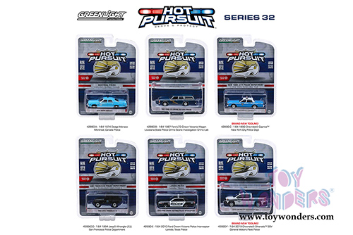 Greenlight - Hot Pursuit Series 32 (1/64 scale diecast model car, Asstd.) 42890/48