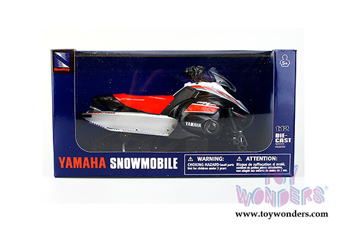 New Ray - Yamaha FX Snowmobile (1/12 scale diecast model car, Red/Black) 42893A
