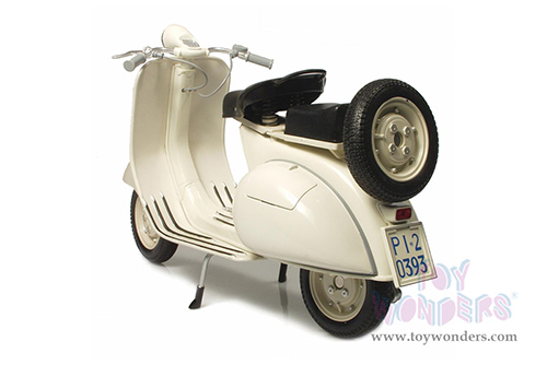 New Ray - Vespa 150 VL 1T Scooter (1955, 1/6 scale diecast model bike, Beige) 49273