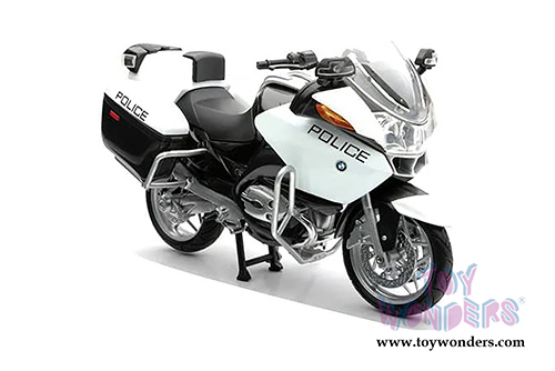New Ray - BMW R1200RT-P Police Bike (1/12 scale diecast model car, White) 43153